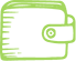 Portemonnaie - Icon grün 