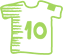 Trikot - Icon grün 